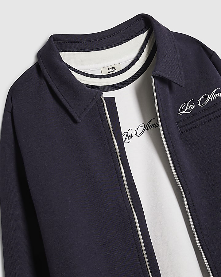 ragazzi giacca navy set di 3 pezzi