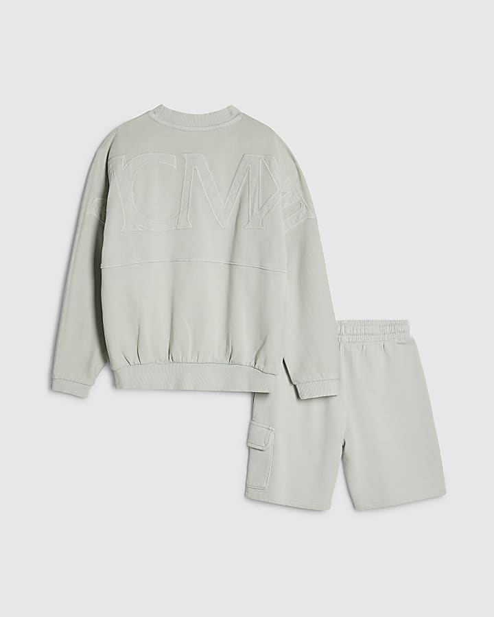 ragazzi verde mcmxii felpa set
