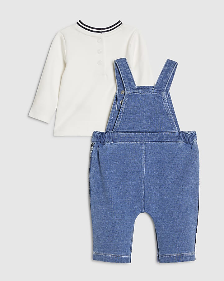 baby boys orso blu salopette