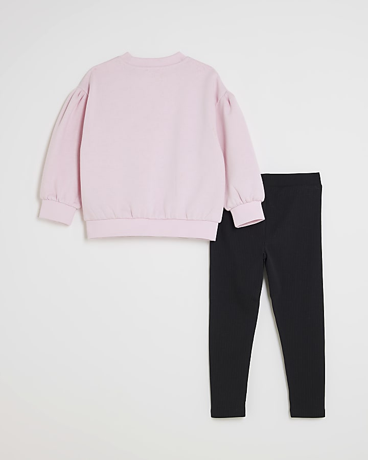 mini ragazze rosa piccola principessa orso set
