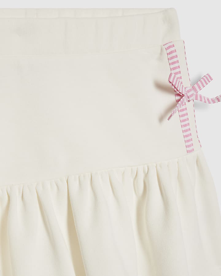 le ragazze bianco parigi 96 sudore gonna set