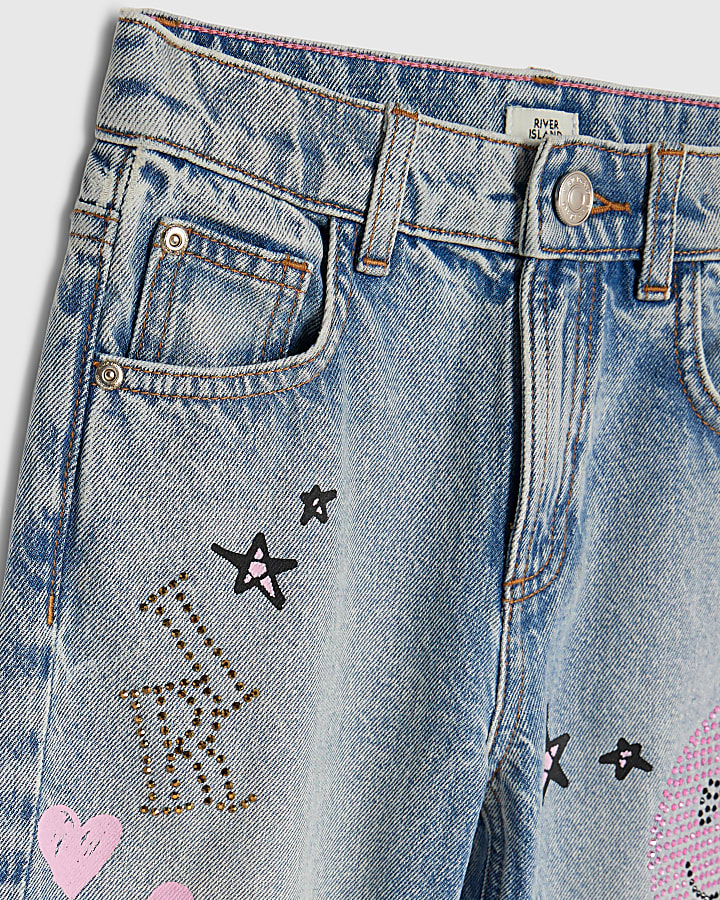 ragazze blu impertinente era dritto jeans