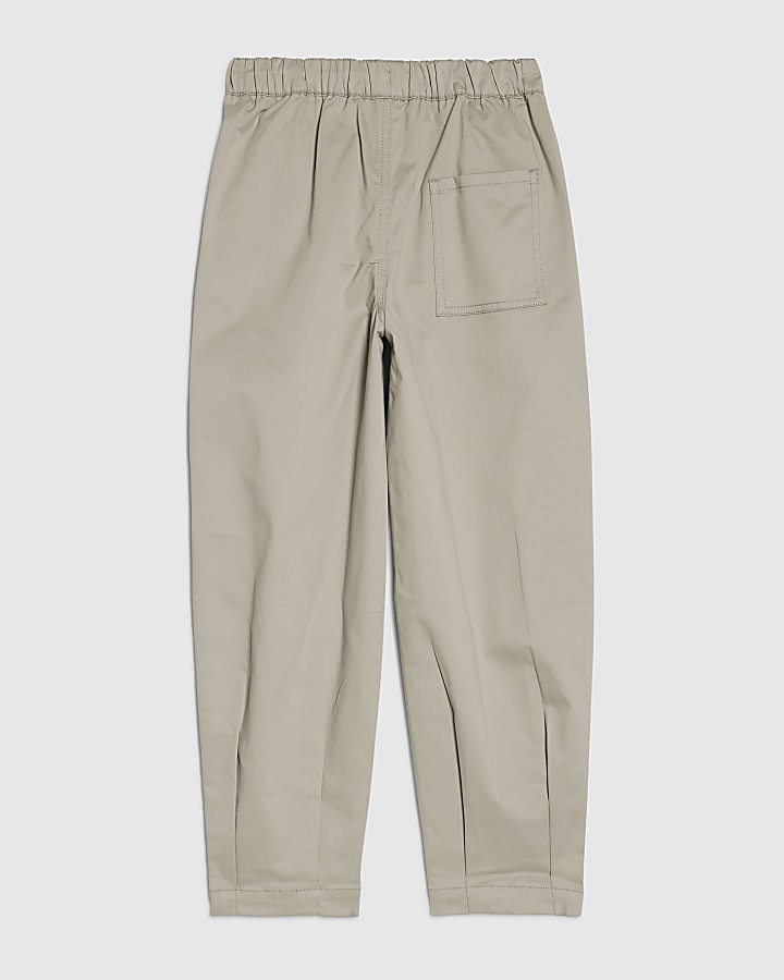 ragazze khaki twill portachiavi pantaloni cargo