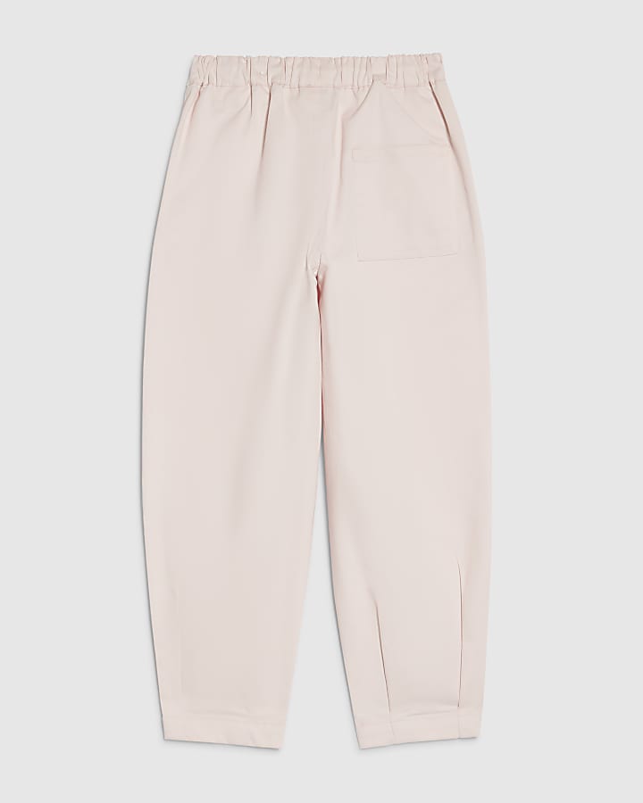 ragazze rosa twill portachiavi pantaloni cargo
