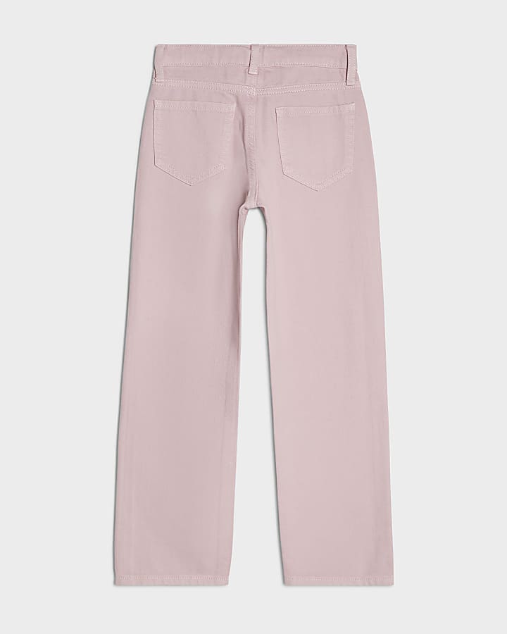 ragazze labbra rosa straight jeans