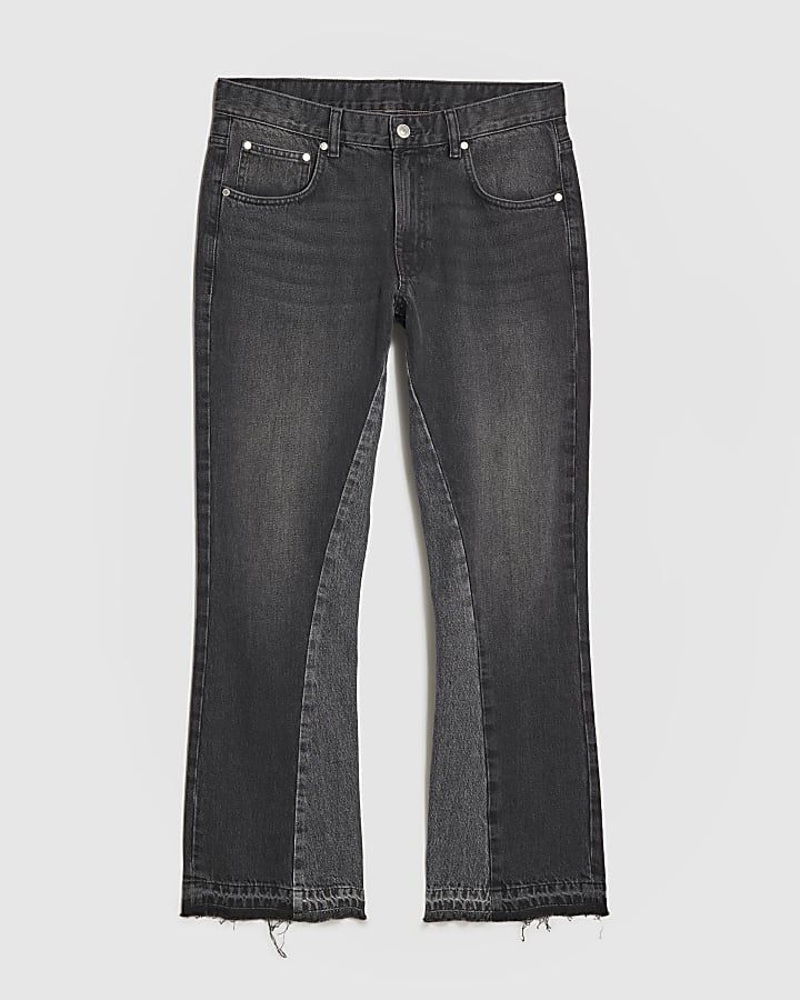nero lavato jeans bootcut