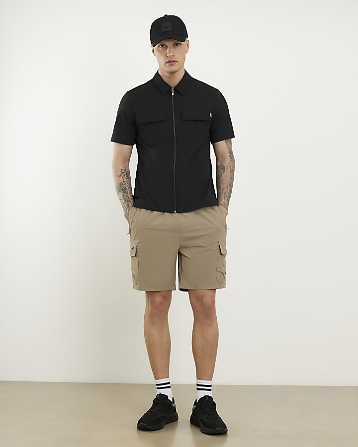 pietra skinny fit pantaloncini cargo