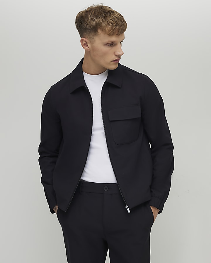 nero skinny fit harrington jacket