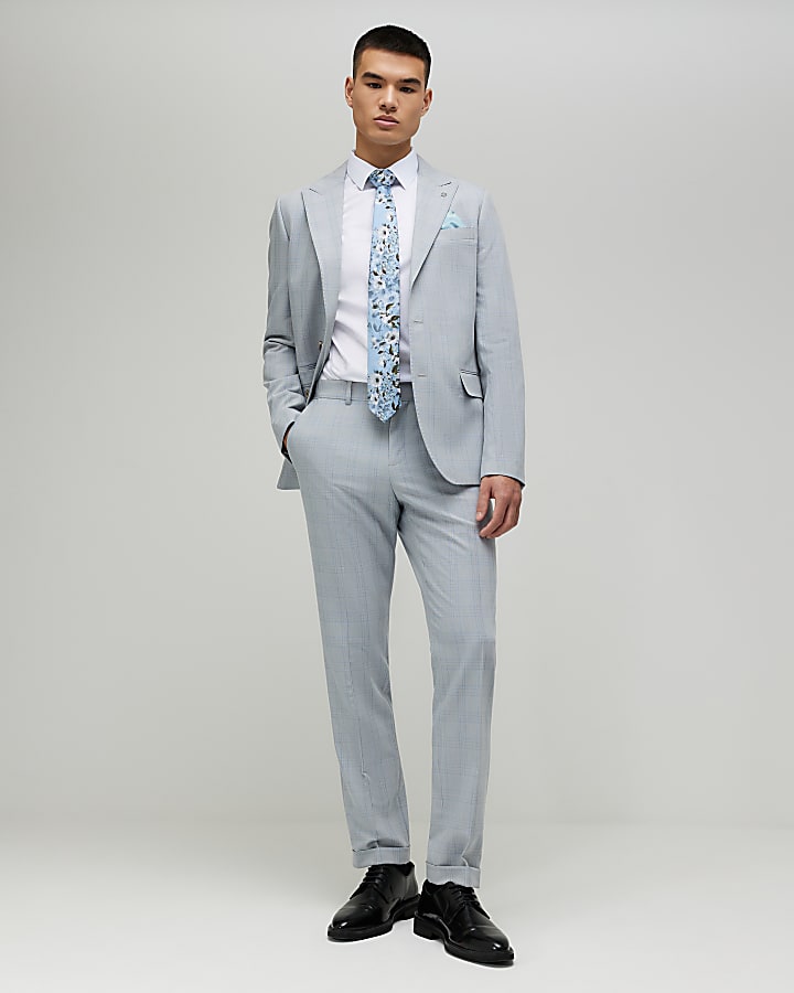 bianco slim fit premium manica lunga shirt