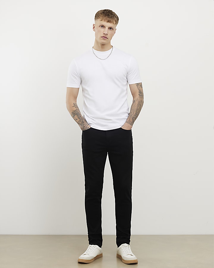nero skinny fit jeans mcmxii