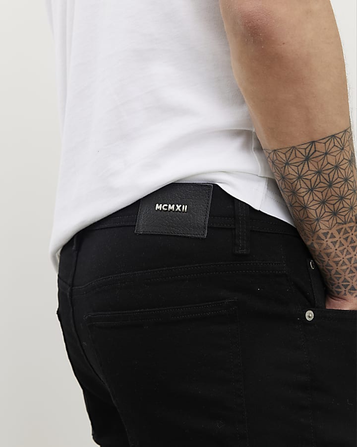 nero skinny fit jeans mcmxii