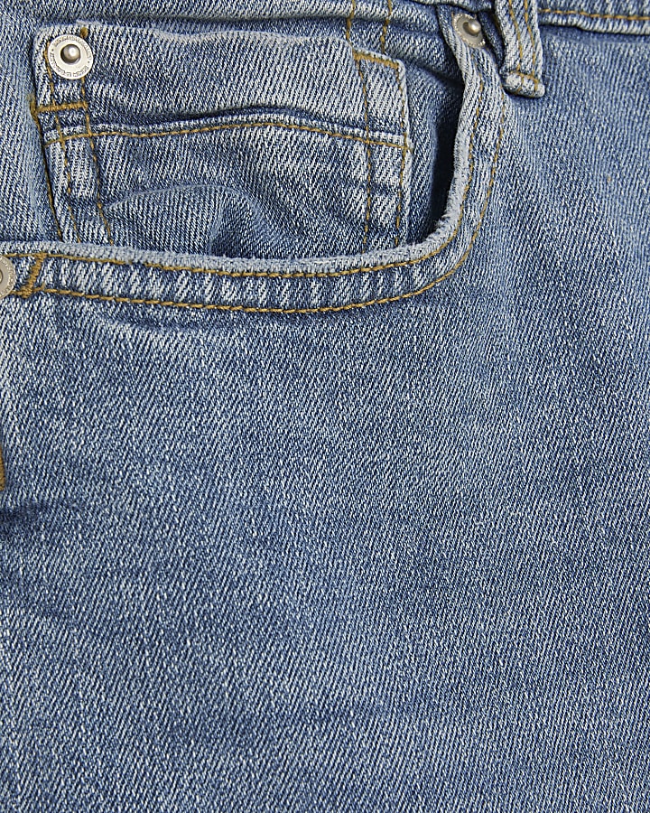 blu skinny fit jeans