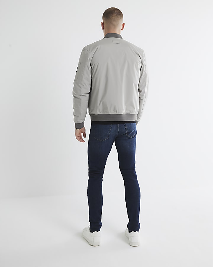 blu skinny fit jeans