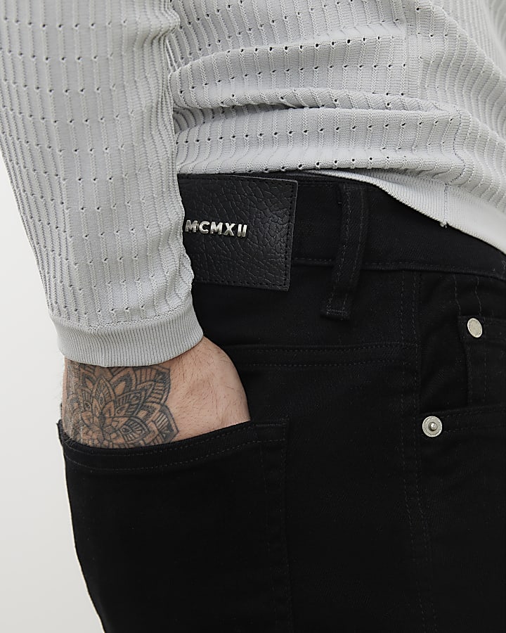nero slim fit jeans mcmxii