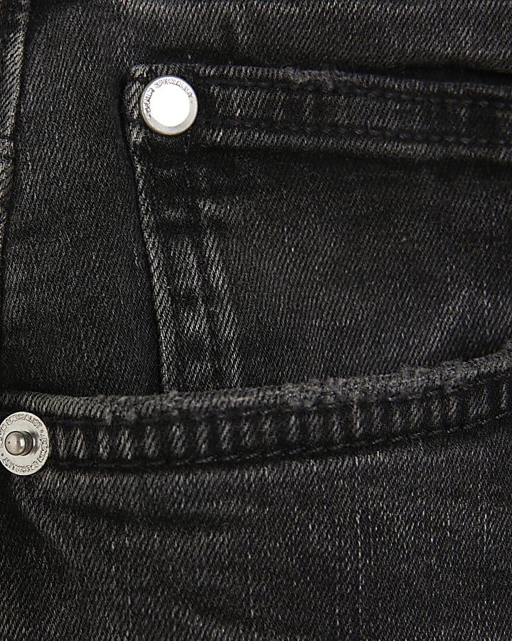 nero lavato slim fit jeans