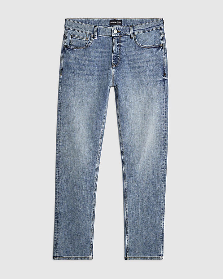 la luce blu wash slim fit jeans