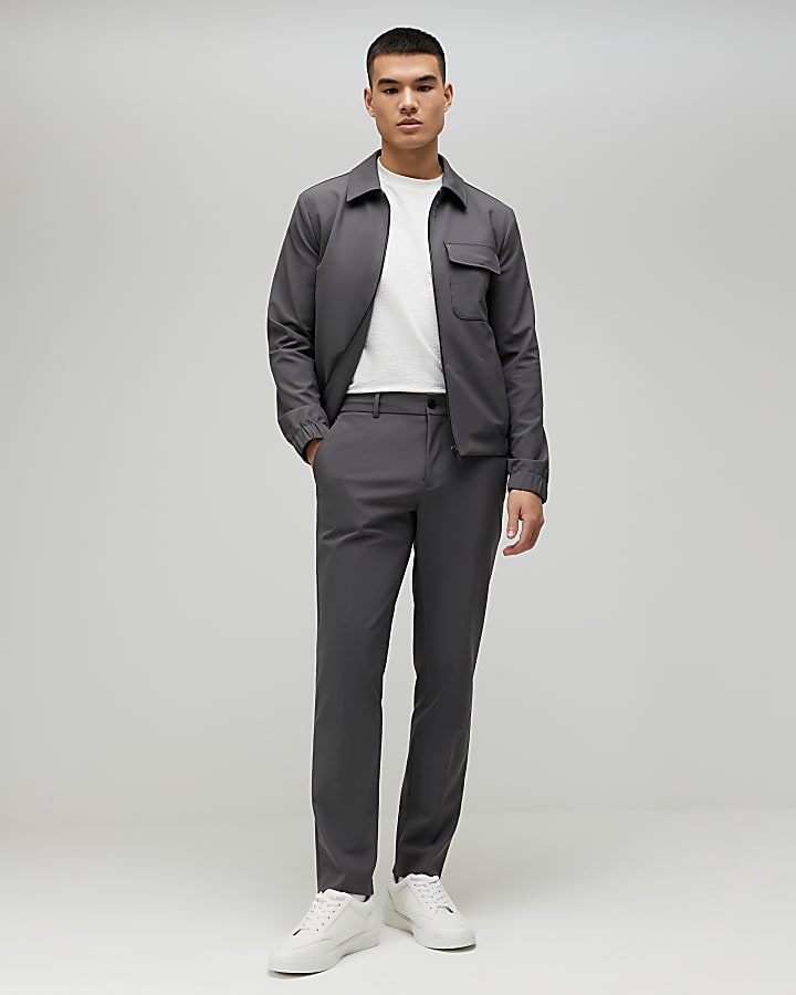 grigio pantaloni skinny fit