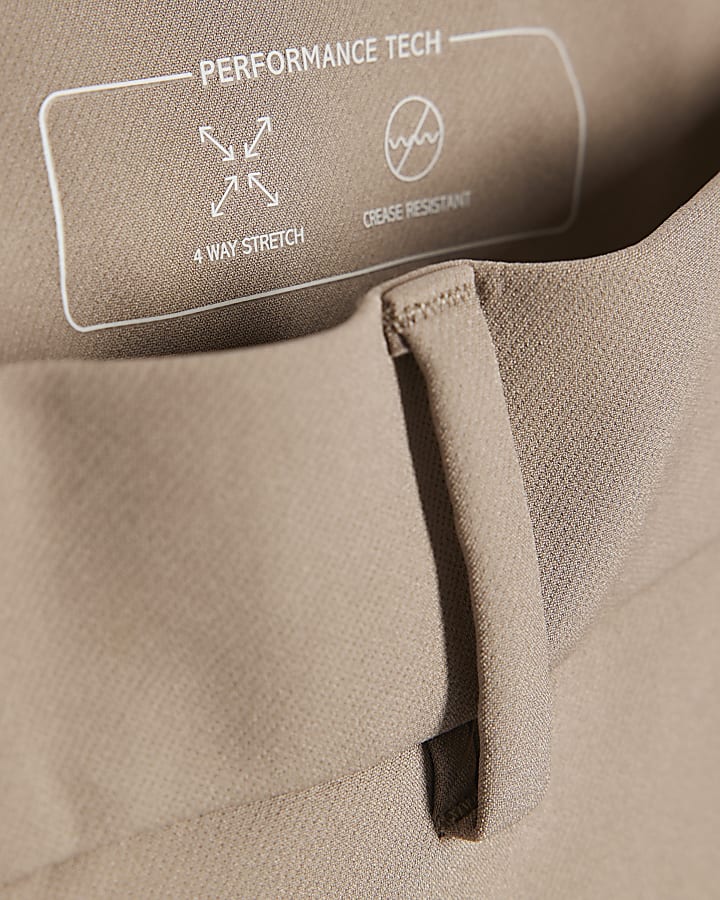beige pantaloni skinny fit