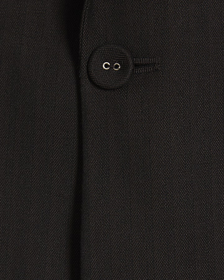 marrone slim fit giacca