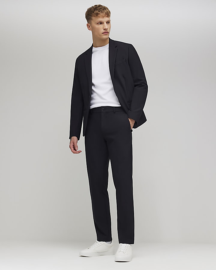 nero skinny fit giacca
