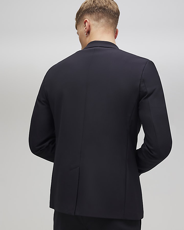 nero skinny fit giacca