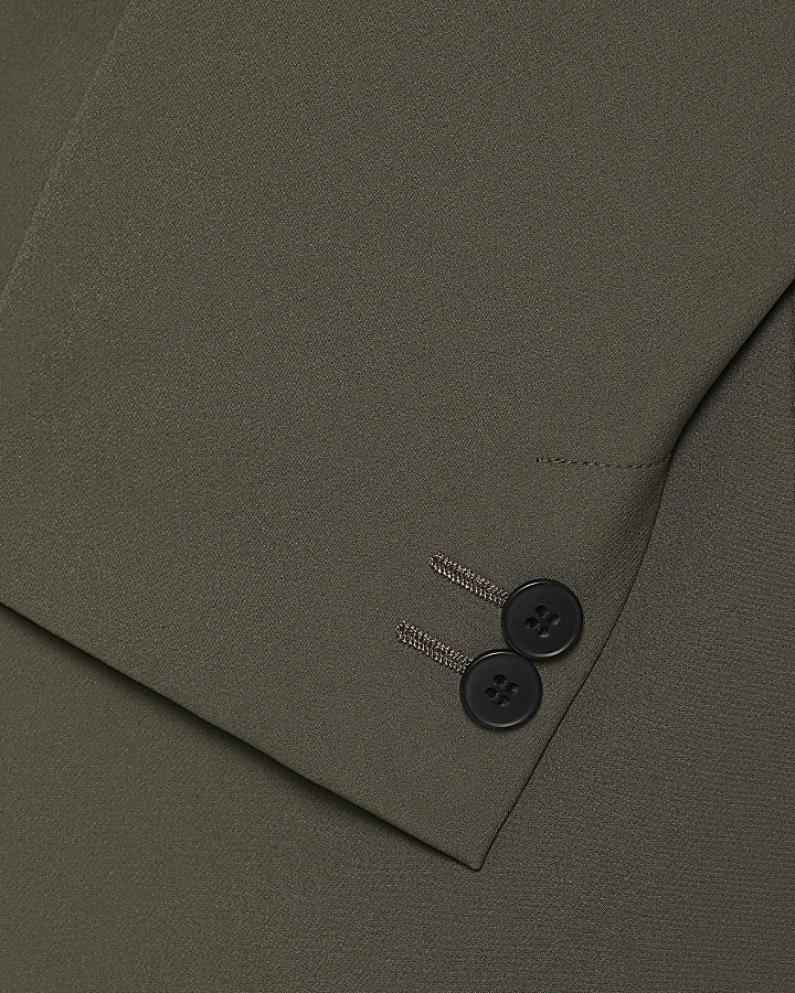 khaki skinny fit giacca