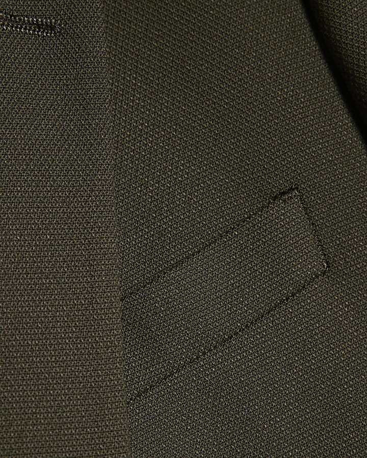 verde slim fit giacca strutturata