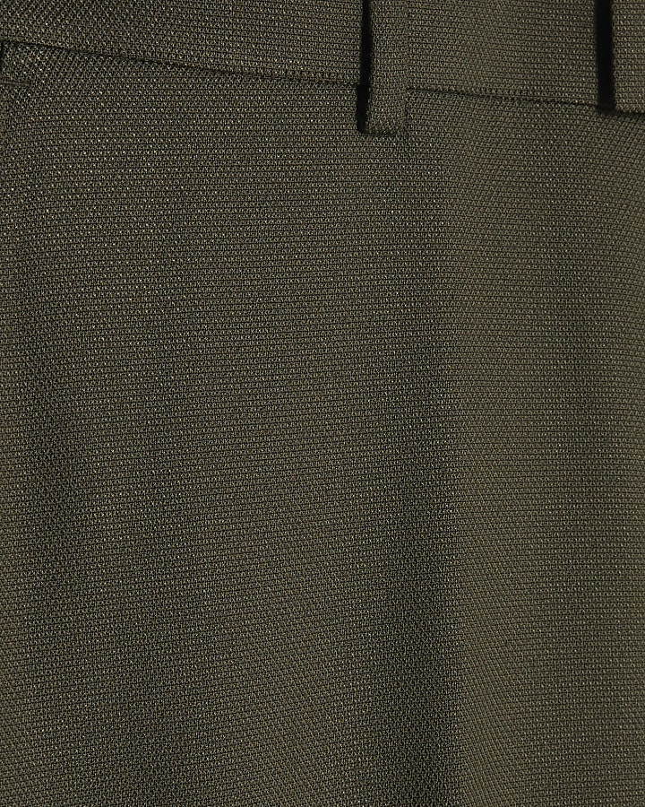 verde skinny fit con texture tuta pantaloni