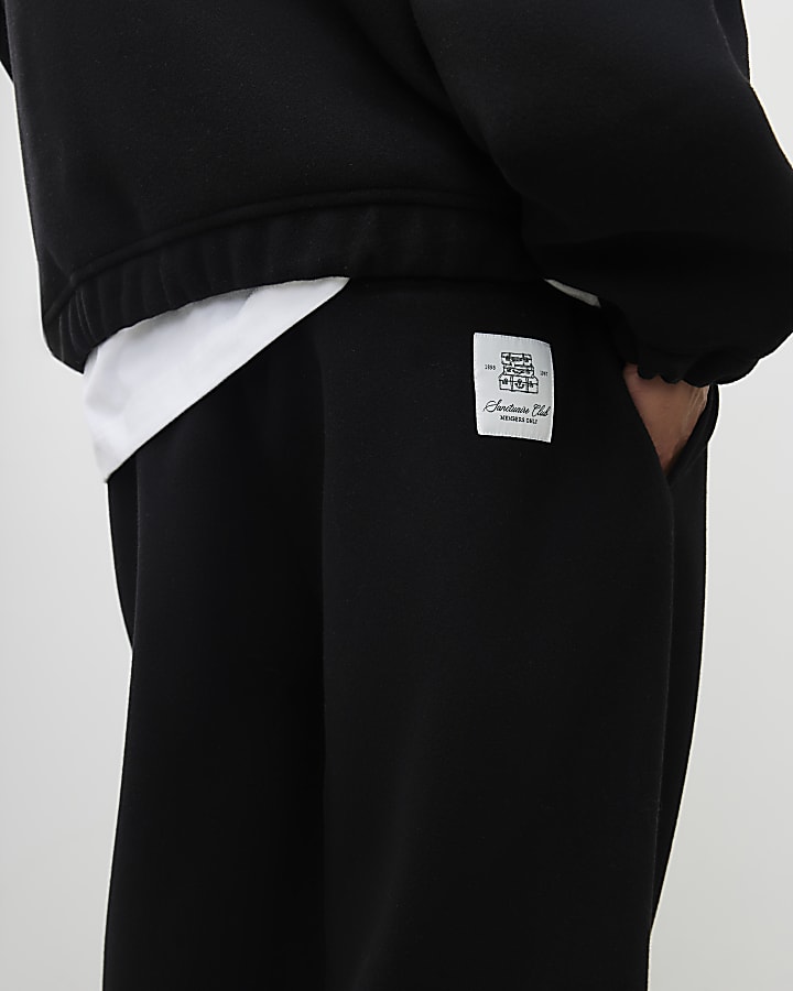 nero santuario club wide fit jogging