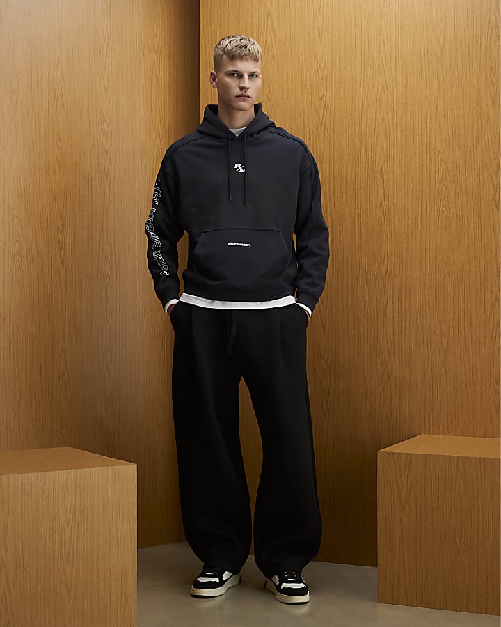 nero oversize fit rxr dept hoodie
