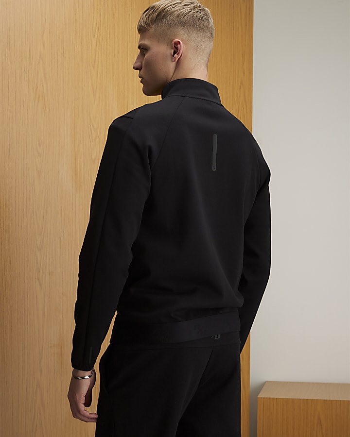 nero rxr con zip imbuto neck sweatshirt
