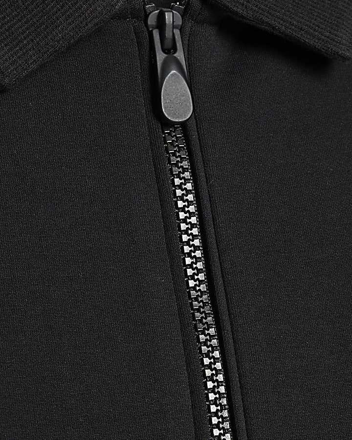 grigio oversize fit luminis polo shirt