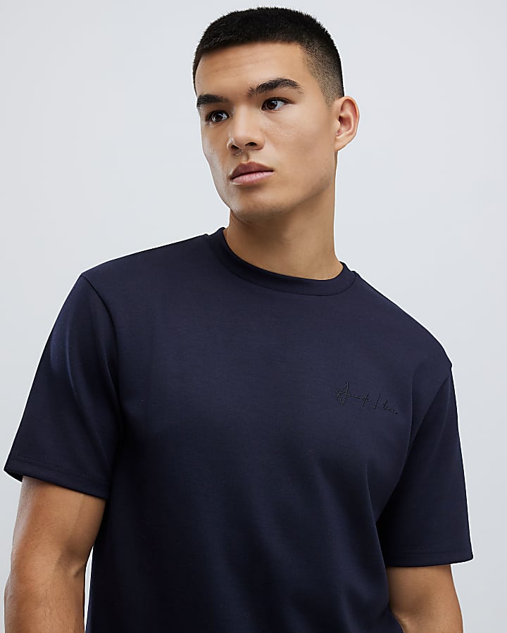 navy slim fit t-shirt