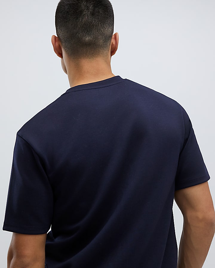 navy slim fit t-shirt