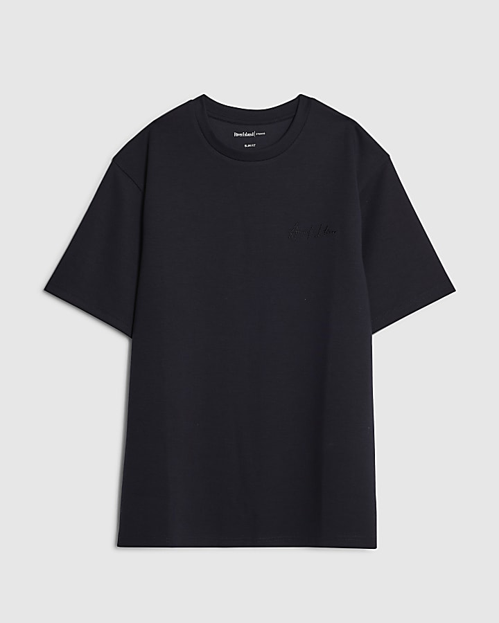 navy slim fit t-shirt