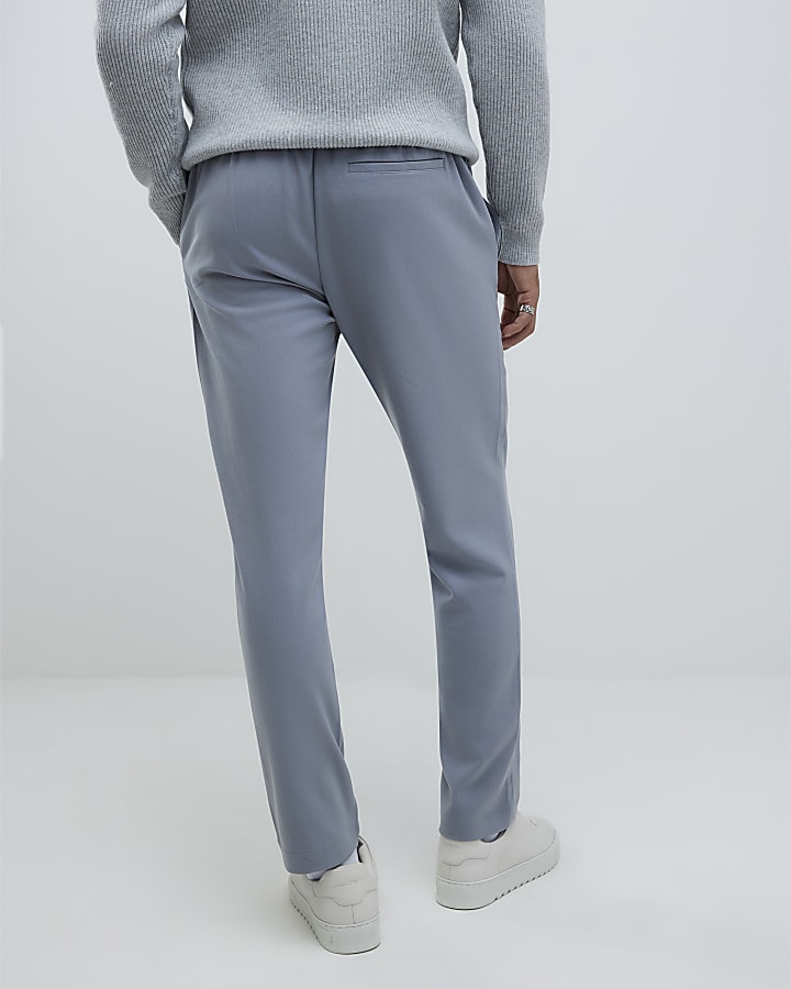 blu slim fit jogging
