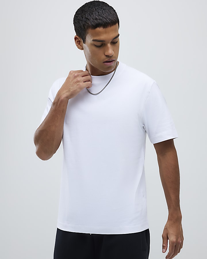 bianco regular fit t-shirt