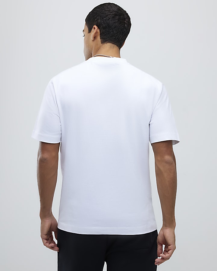 bianco regular fit t-shirt
