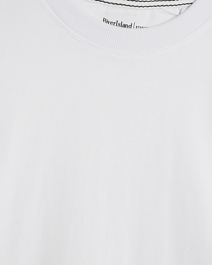 bianco regular fit t-shirt