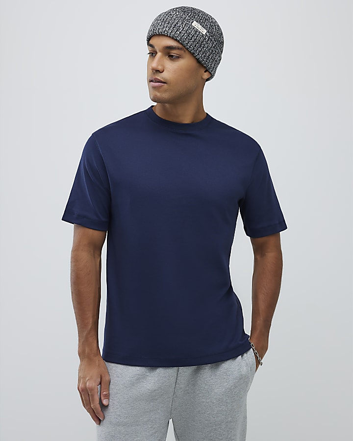 navy slim fit t-shirt