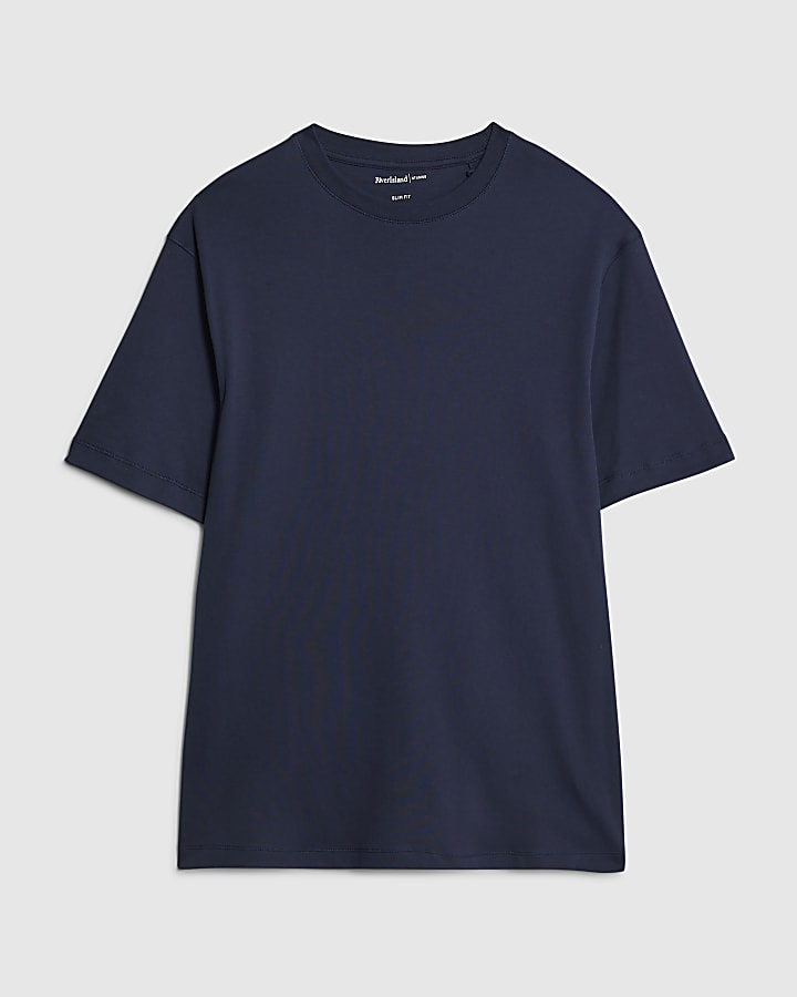 navy slim fit t-shirt
