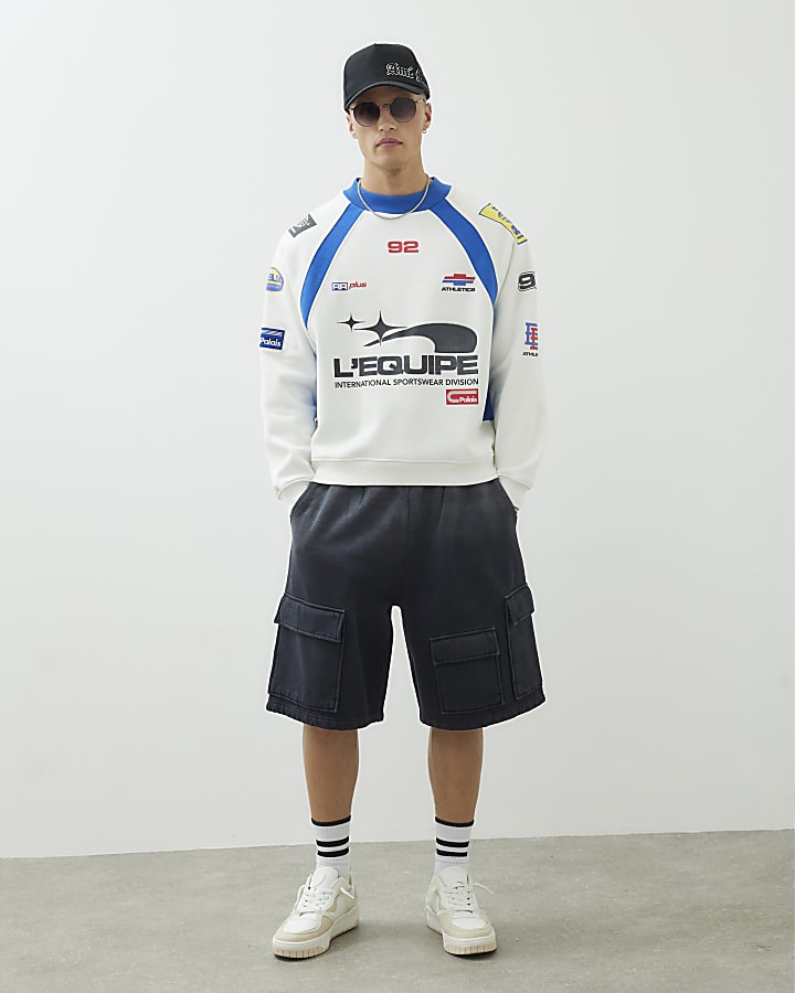 crema manica lunga l equipe sport felpa