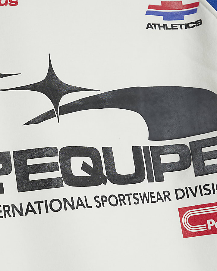 crema manica lunga l equipe sport felpa