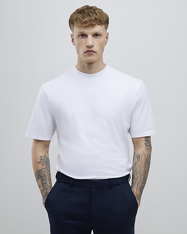 bianco 3 pack regular fit stripe t-shirt