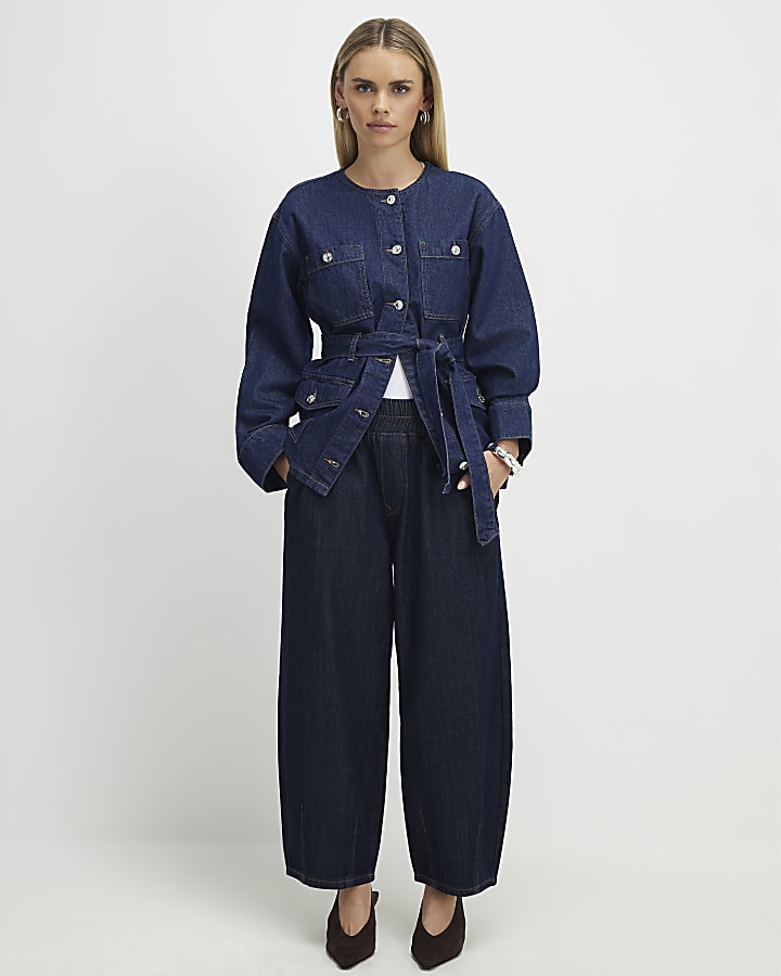petite blu tirare botte jeans