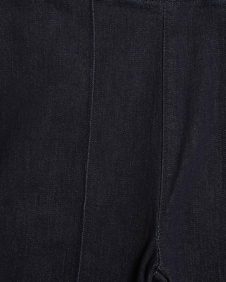 indigo pull-on scolpire jeans bootcut
