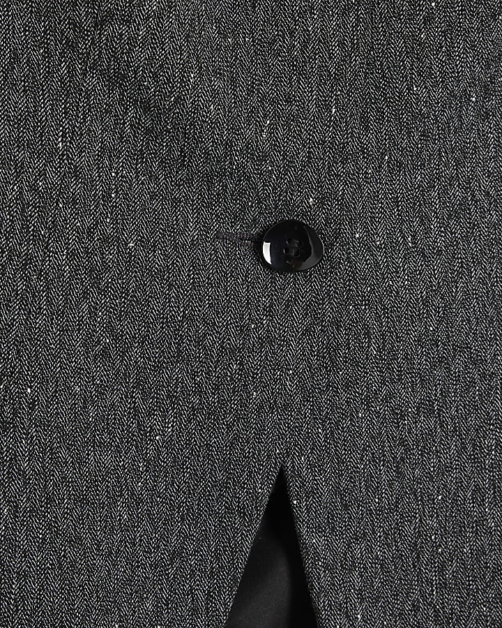grigio palamito su misura gilet