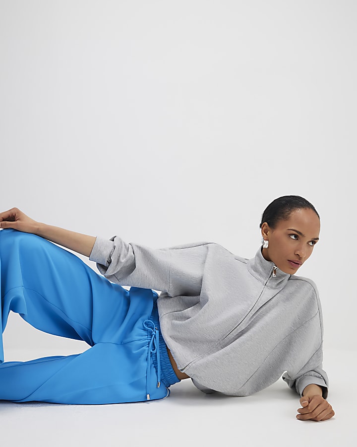 blu striscia laterale jogging