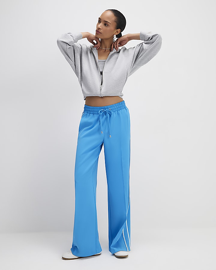 blu striscia laterale jogging