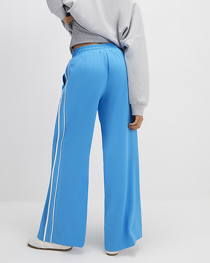blu striscia laterale jogging
